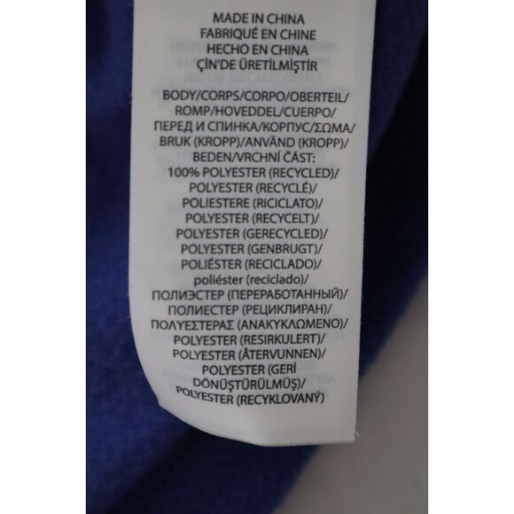 RLX Ralph Lauren Men's Sz M Navy/Blue Half Zip Hybrid Fleece Jacket - Picture 4 of 9